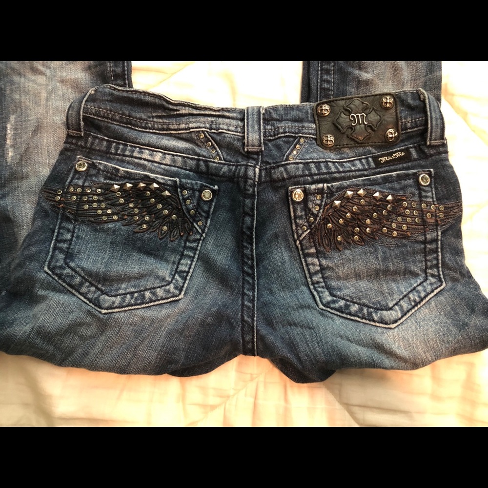 Miss Me Straight Jeans Size 27